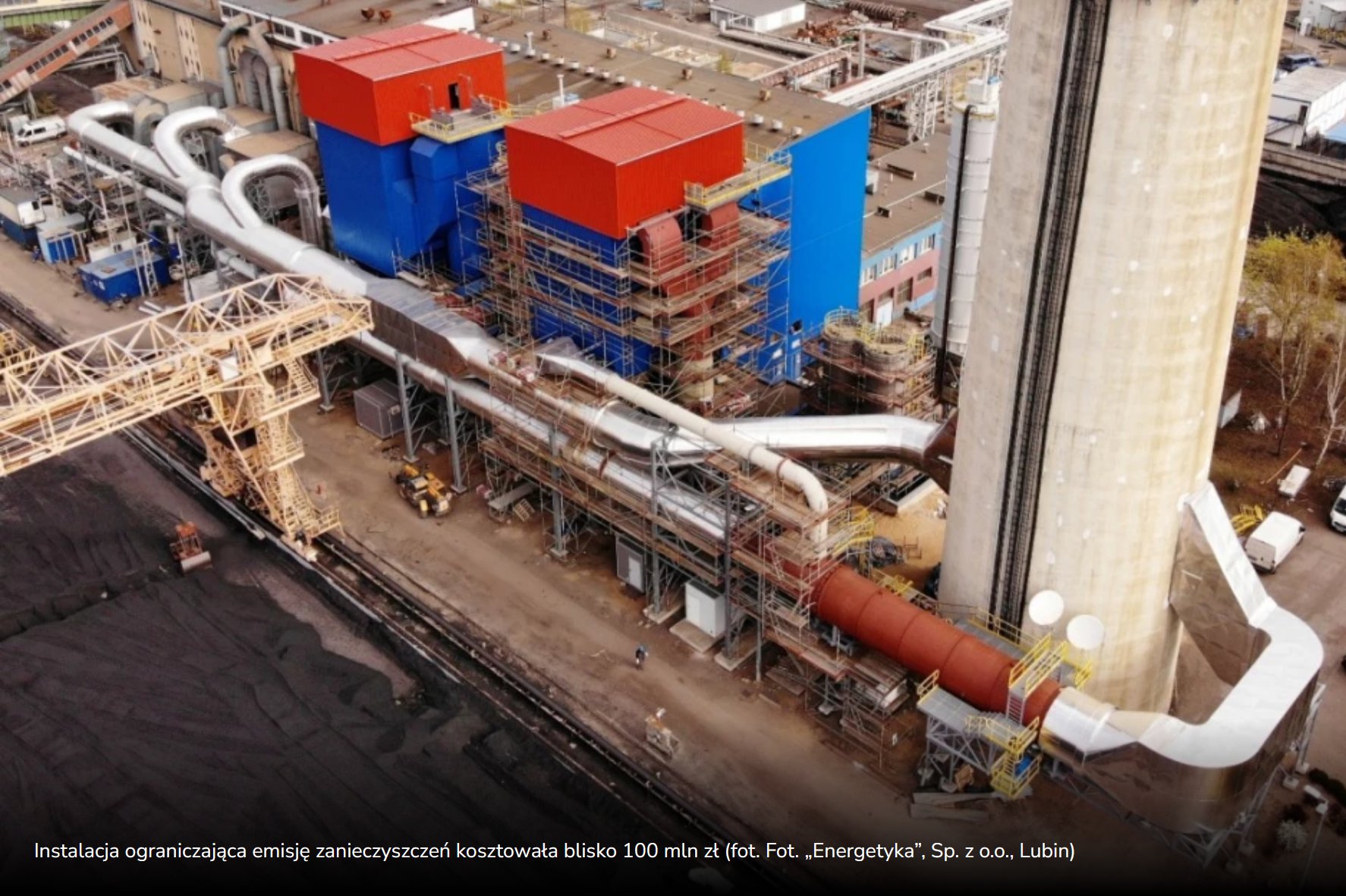 Geodezyjna obsługa modernizacji Elektrociepłowni EC2 w Polkowicach