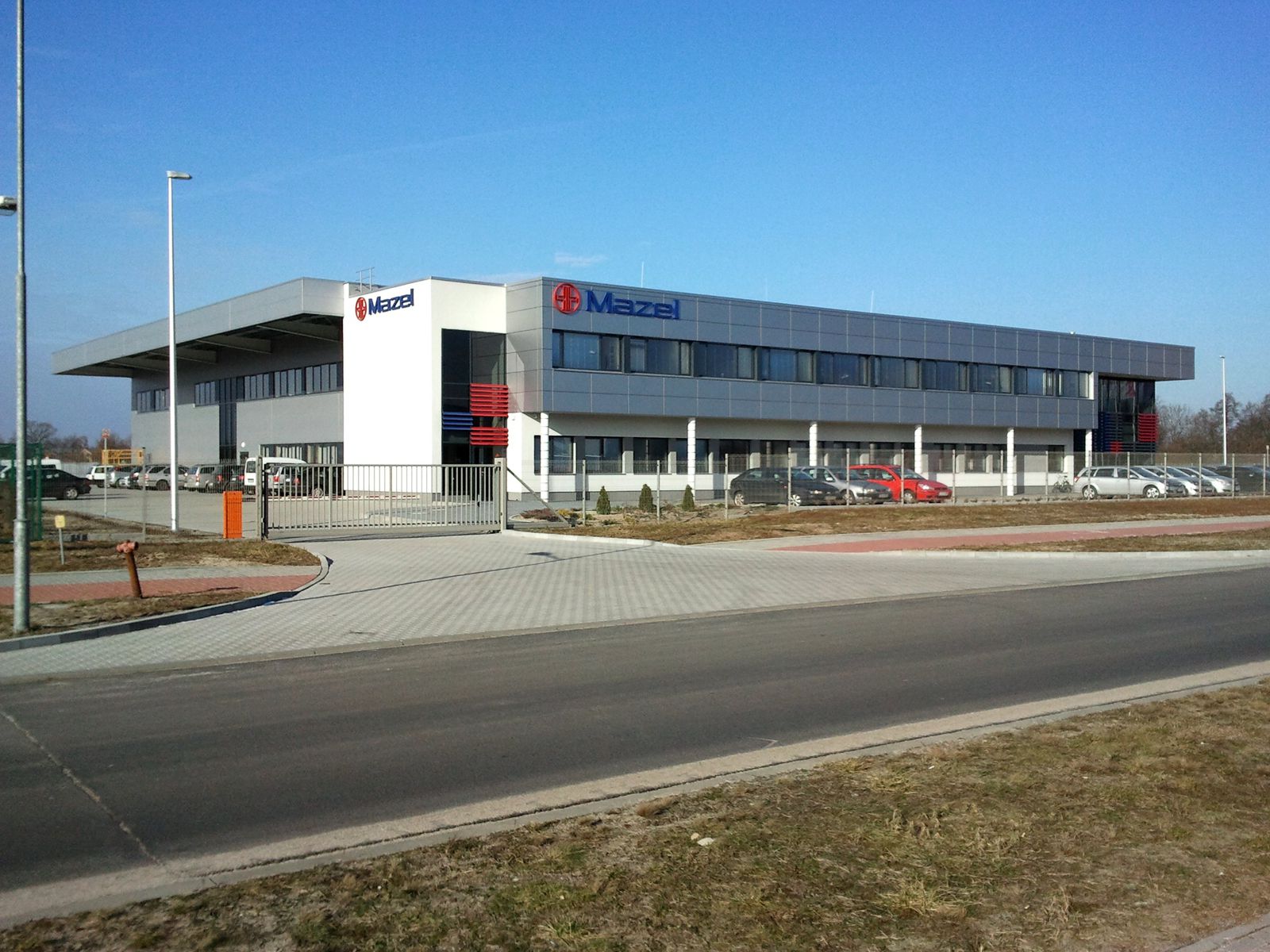Geodezyjna obsługa budowy fabryki MAZEL, Nowa Sól